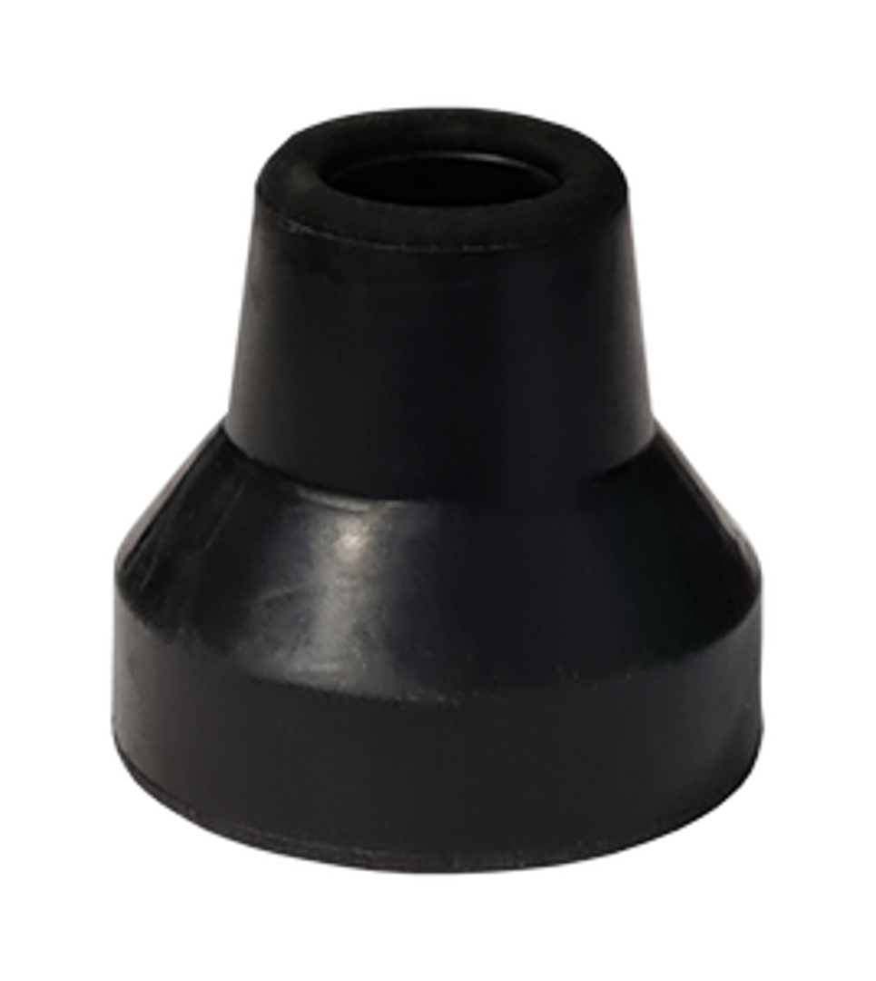 13mm Quad Cane Tip Black