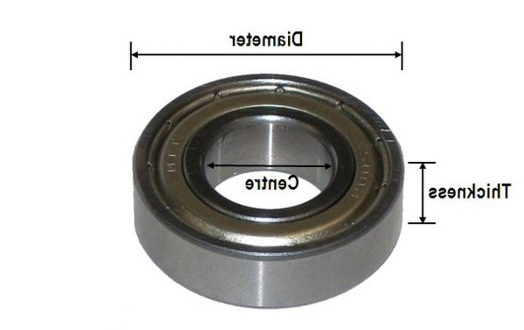 Bearing 6001z 28mm X 8mm X 12mm, alternate view