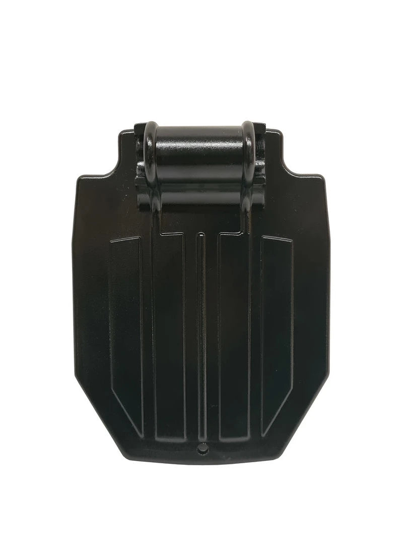 Black Aluminium Wheelchair Footplate (Left/Right), alternate view