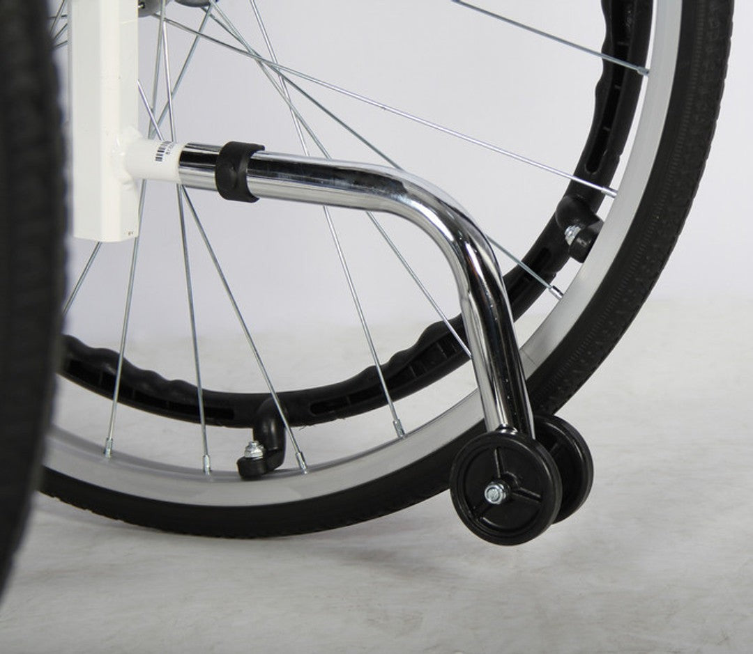 Deluxe Lightweight Aluminium Wheelchair, close-up detail