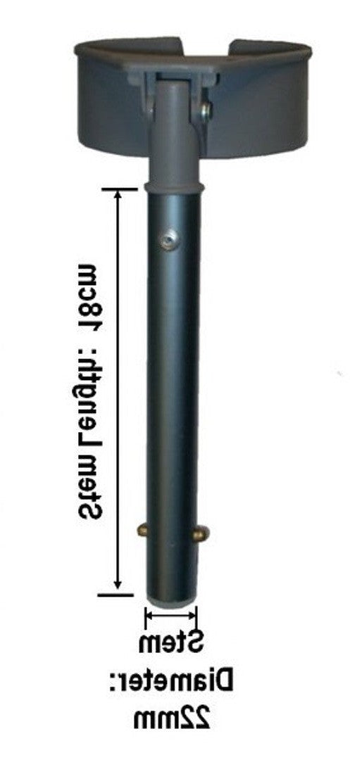 Forearm Cuff and Stem Plastic, alternate view