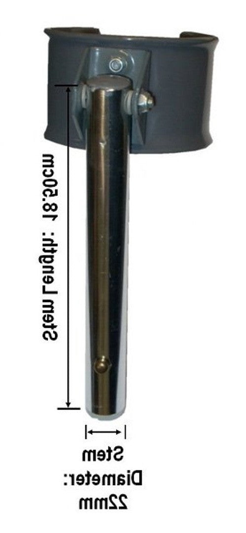 Forearm Cuff and Stem Vinyl, alternate view