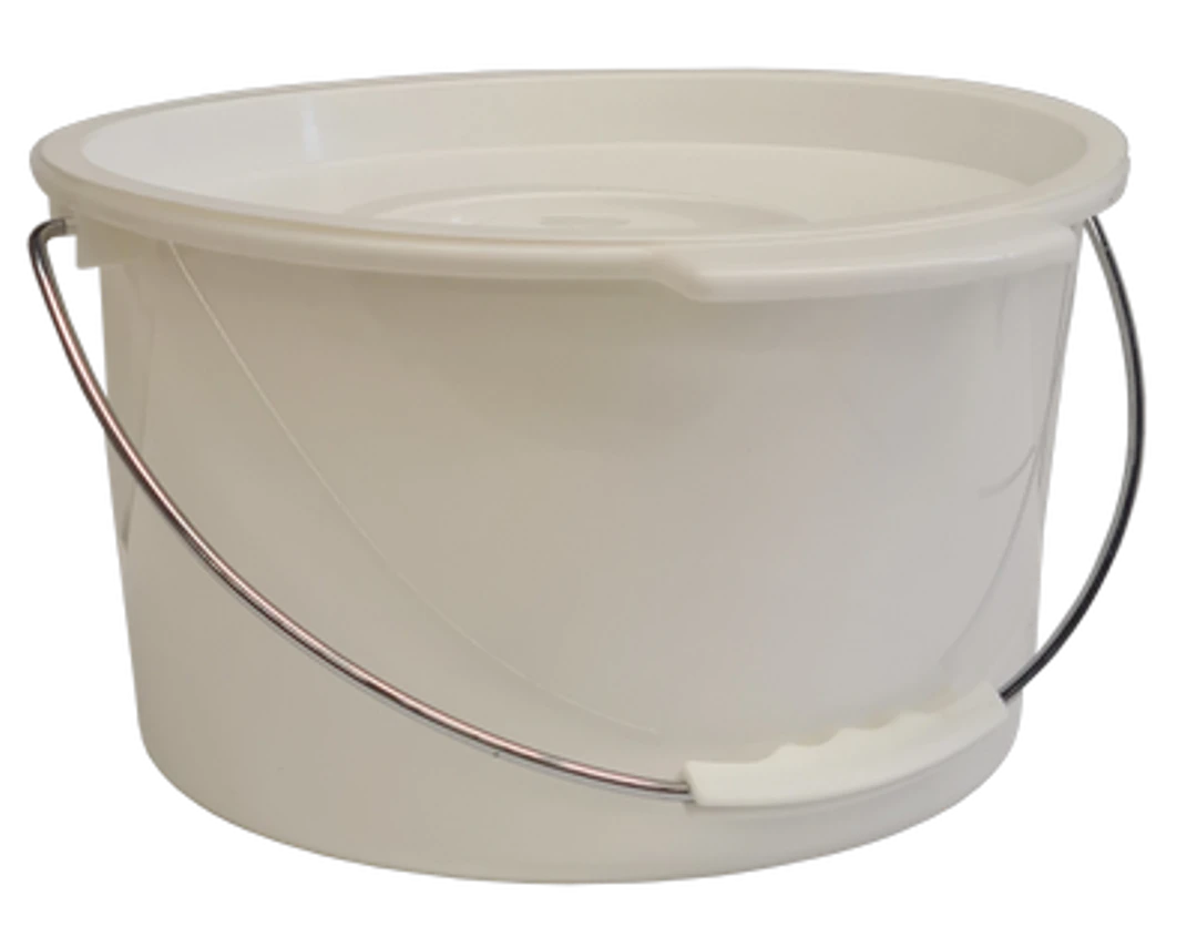 Commode Pail & Lid Heavy Duty