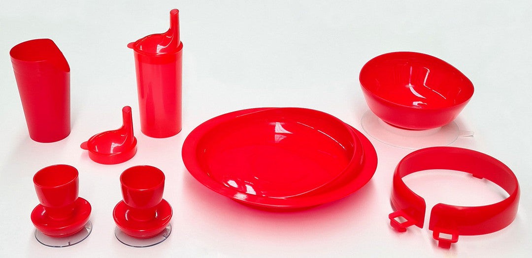 Standard Tableware Set Red
