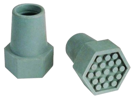 22mm Forearm Crutch Tip Grey