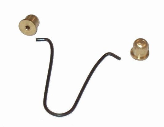 6.50mm Brass Button and Spring