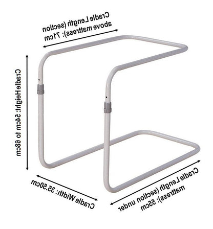 Adjustable Bed Cradle, alternate view