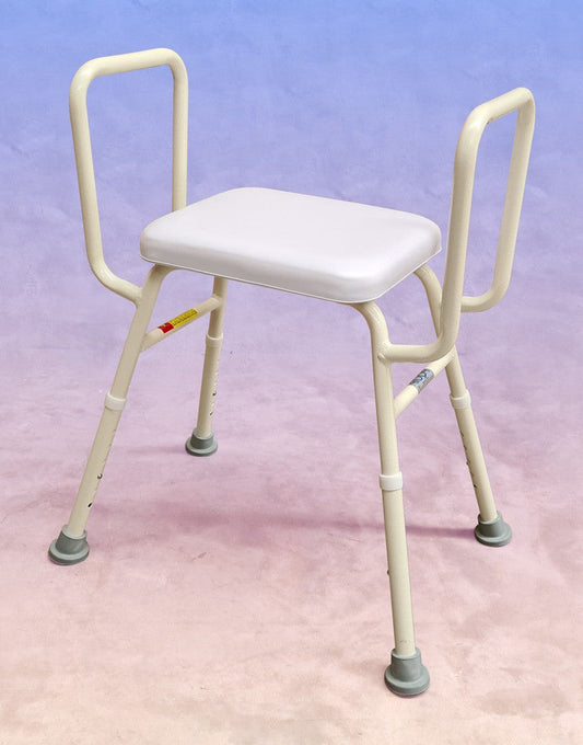 Aluminium Padded Shower Stool