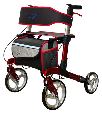 Compact 10” Front X fold Rollator