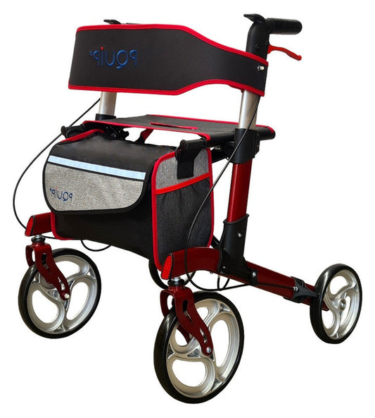 Compact 10” Front X fold Rollator