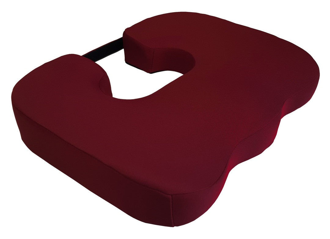Contoured Coccyx Seat 50cm (20"), close-up detail