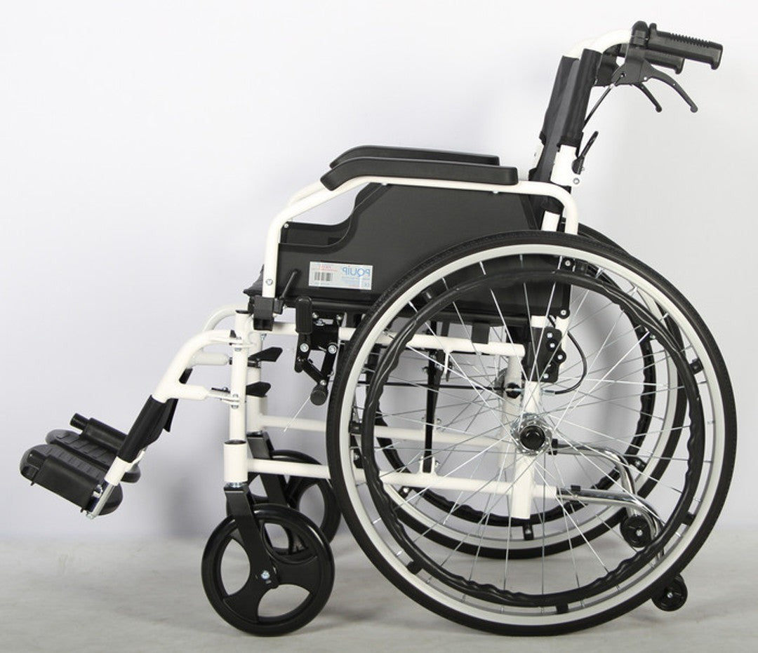 Deluxe Lightweight Aluminium Wheelchair