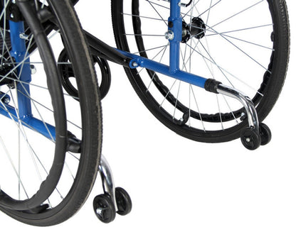 Deluxe Steel Wheelchair 44cm, close-up detail (image 7)