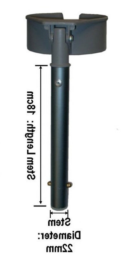 Forearm Cuff and Stem Plastic, alternate view