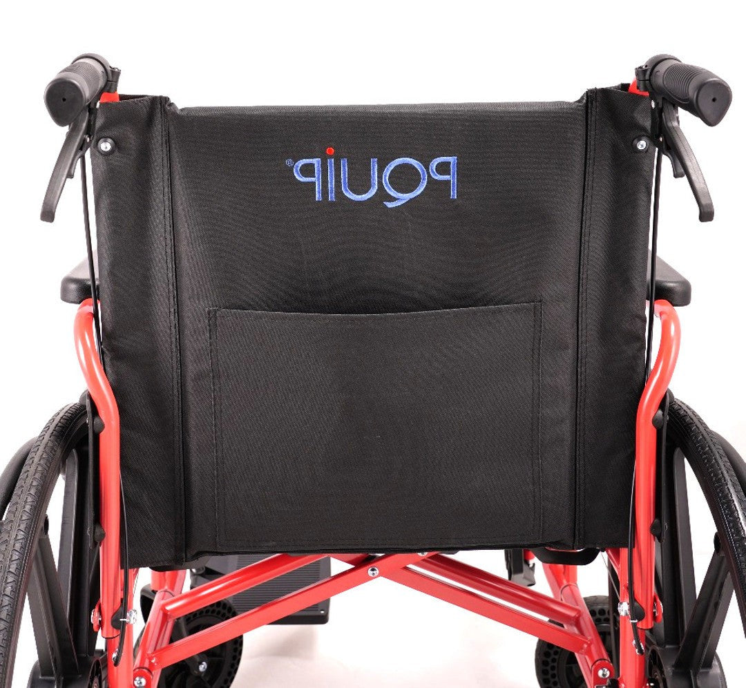 Heavy Duty Steel Wheelchair, close-up detail (image 5)