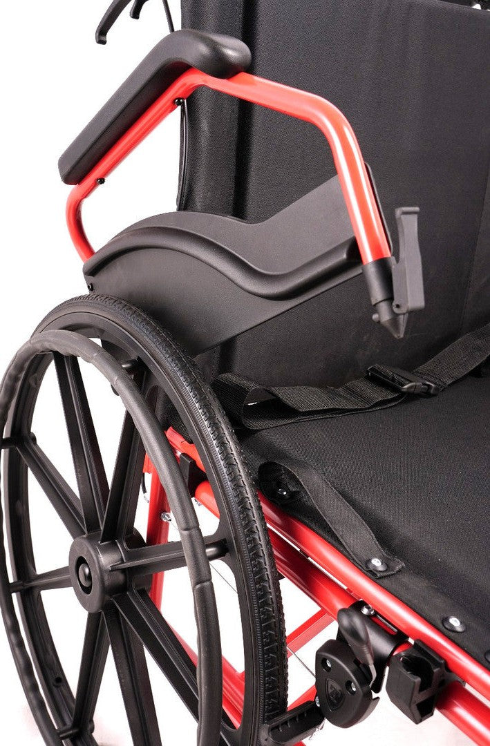 Heavy Duty Steel Wheelchair, close-up detail (image 6)