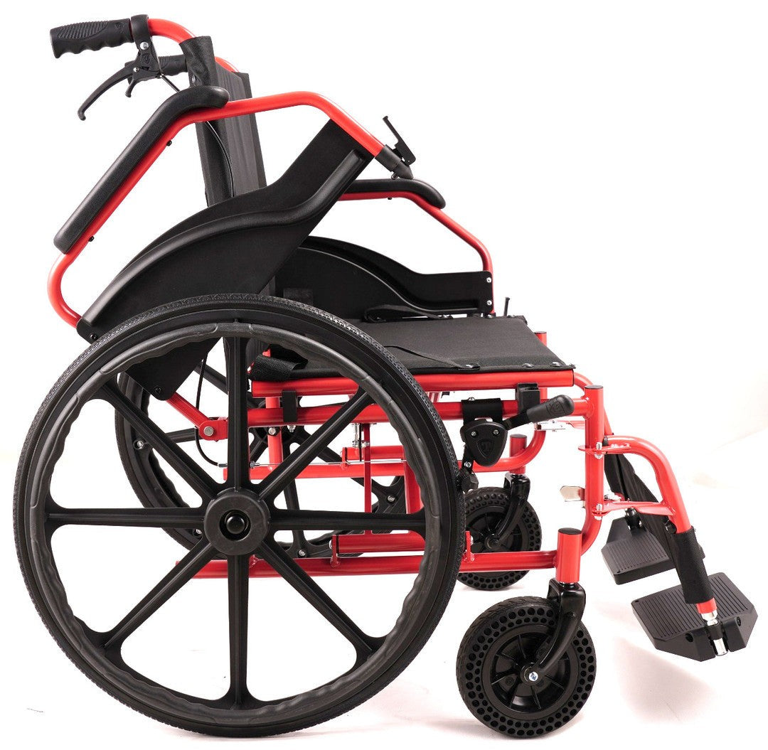 Heavy Duty Steel Wheelchair, close-up detail (image 9)