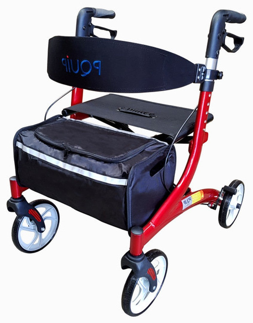 Low Seat X fold Rollator, alternate view