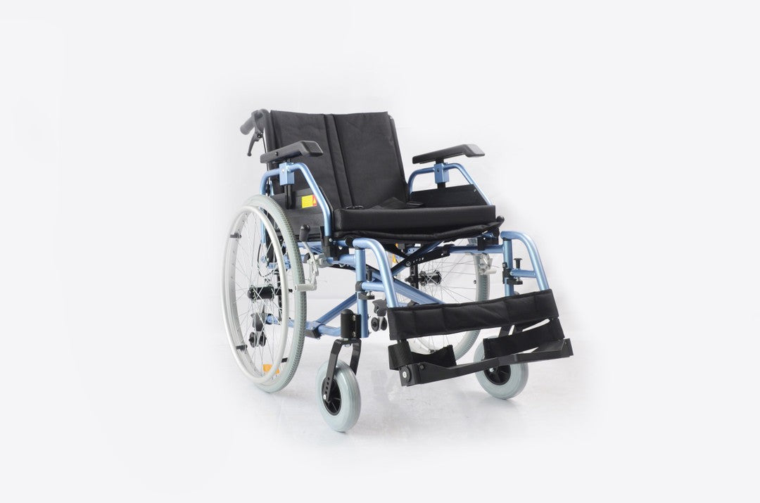 Multi Adjustable Aluminium Wheelchair, alternate view