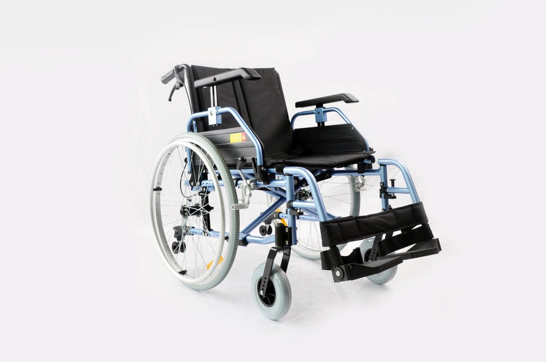 Multi Adjustable Aluminium Wheelchair, features view
