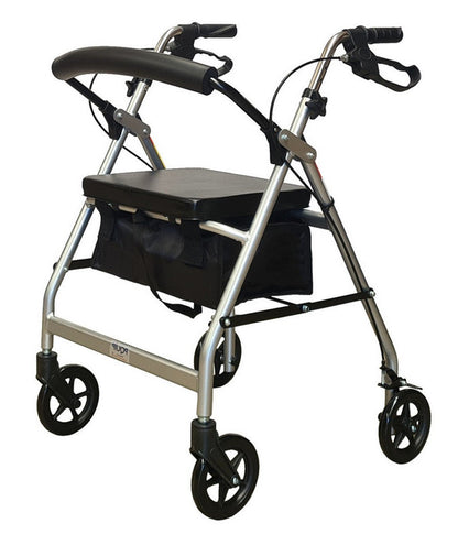 Aluminium Rollator with 6-inch Wheels