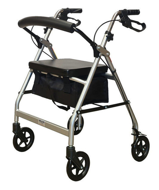 Aluminium Rollator with 6-inch Wheels