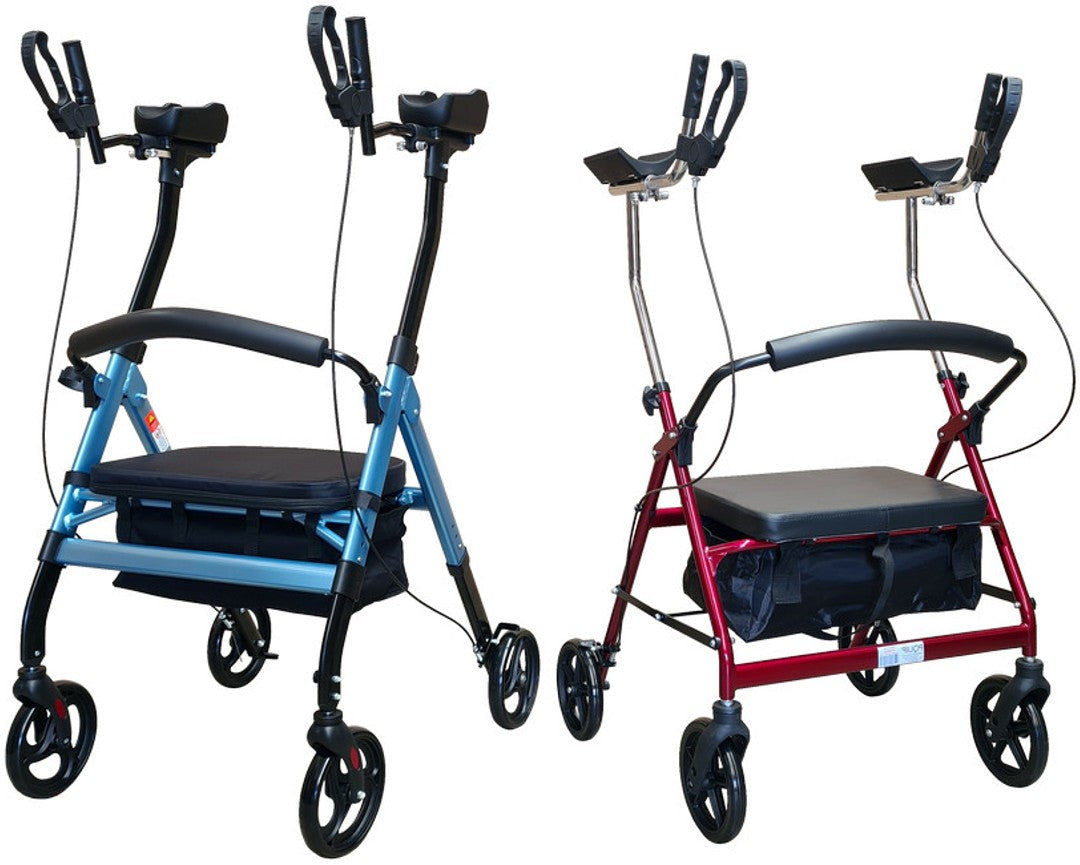 Tall Heavy Duty Gutter Arm Rollator, alternate view